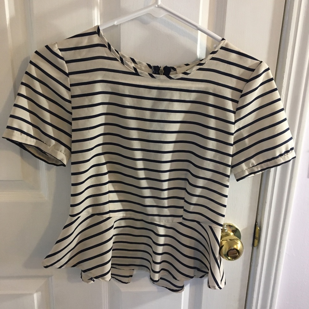 Striped Urban Outfitters blouse